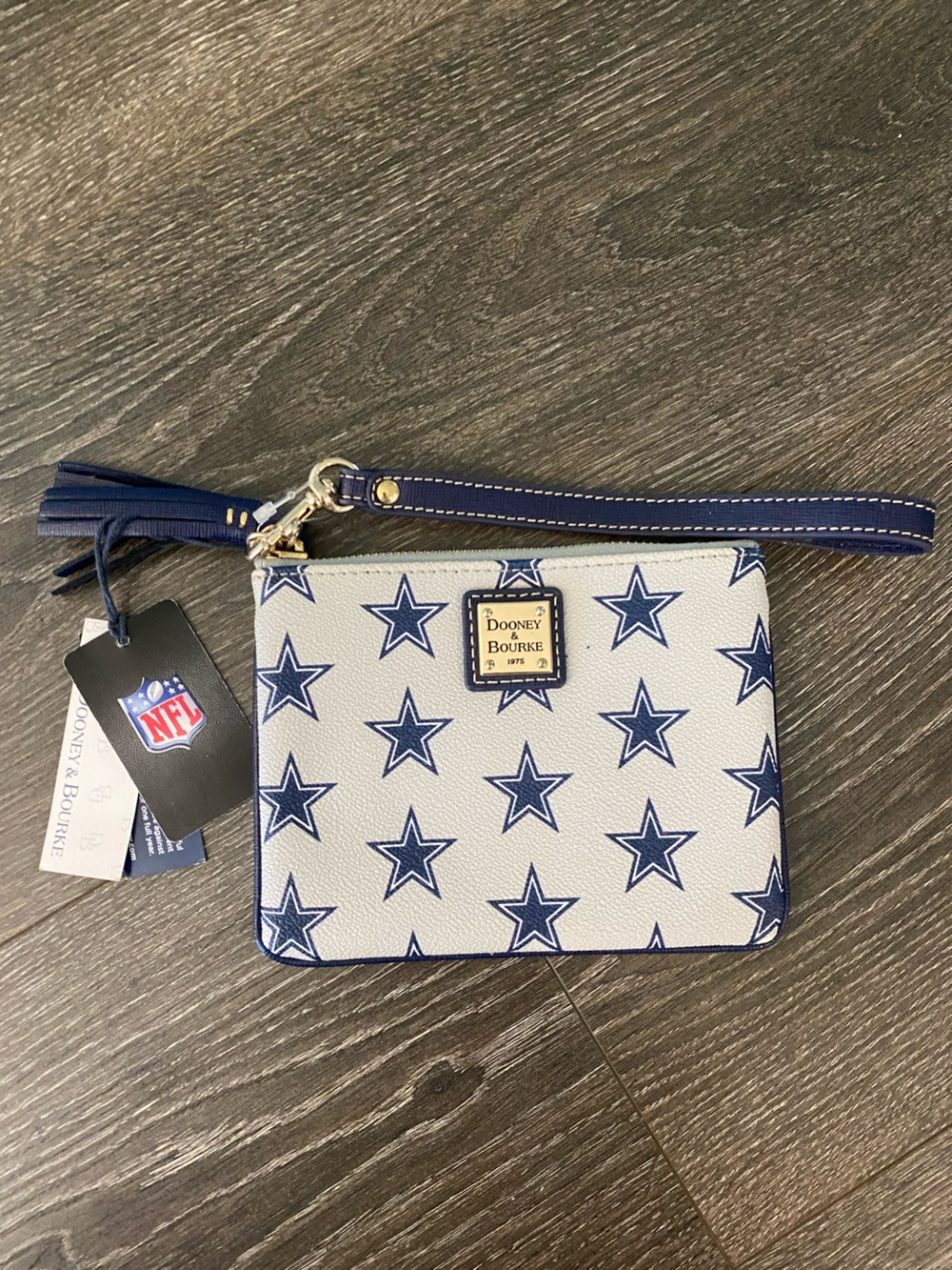 Dooney & Bourke Dallas Cowboys NWT Wristlet coin purse
